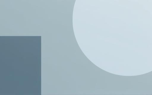 Dezent überlagernde geometrische Formen im Hintergrund